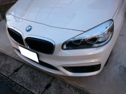 BMW218D　AVインターフェイス・地デジチューナー取付