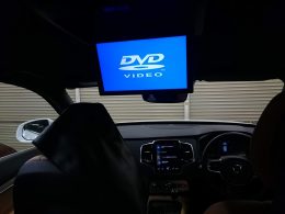 ボルボ XC90　フリップダウンモニター・DVDプレーヤー取付