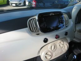 FIAT500　カーナビ取付