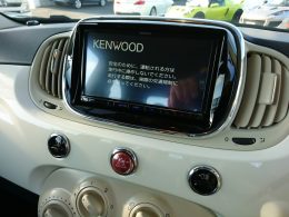 FIAT500　カーナビ取付