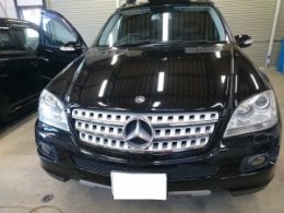 MercedesBenz ML350　カーナビゲーション取付