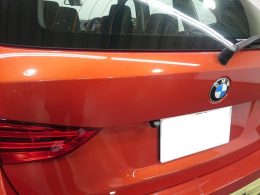 BMW X1　AVインターフェイス・バックカメラ取付
