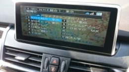 BMW218D　AVインターフェイス・地デジチューナー取付